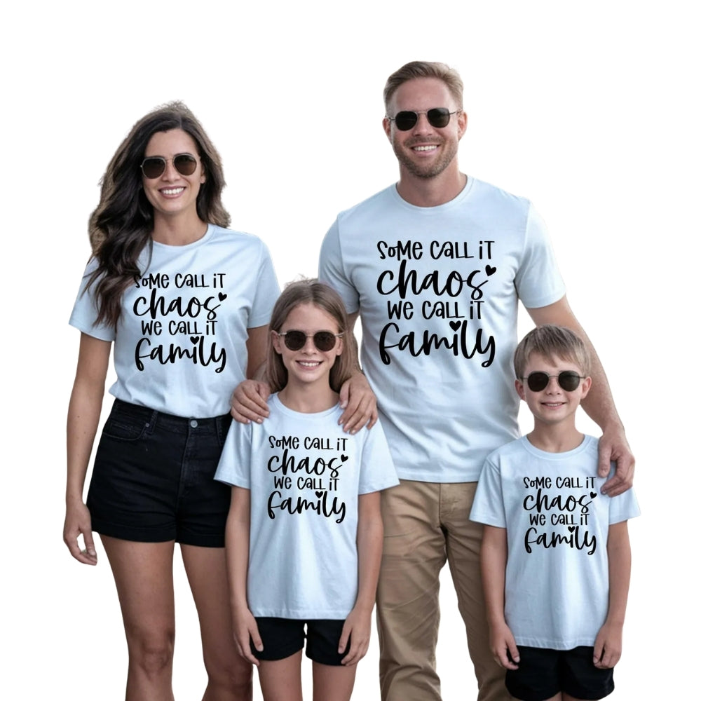 Some Call It Chaos We Call It Family Matching Family T Shirts, Funny Matching Shirts For Family ET0276