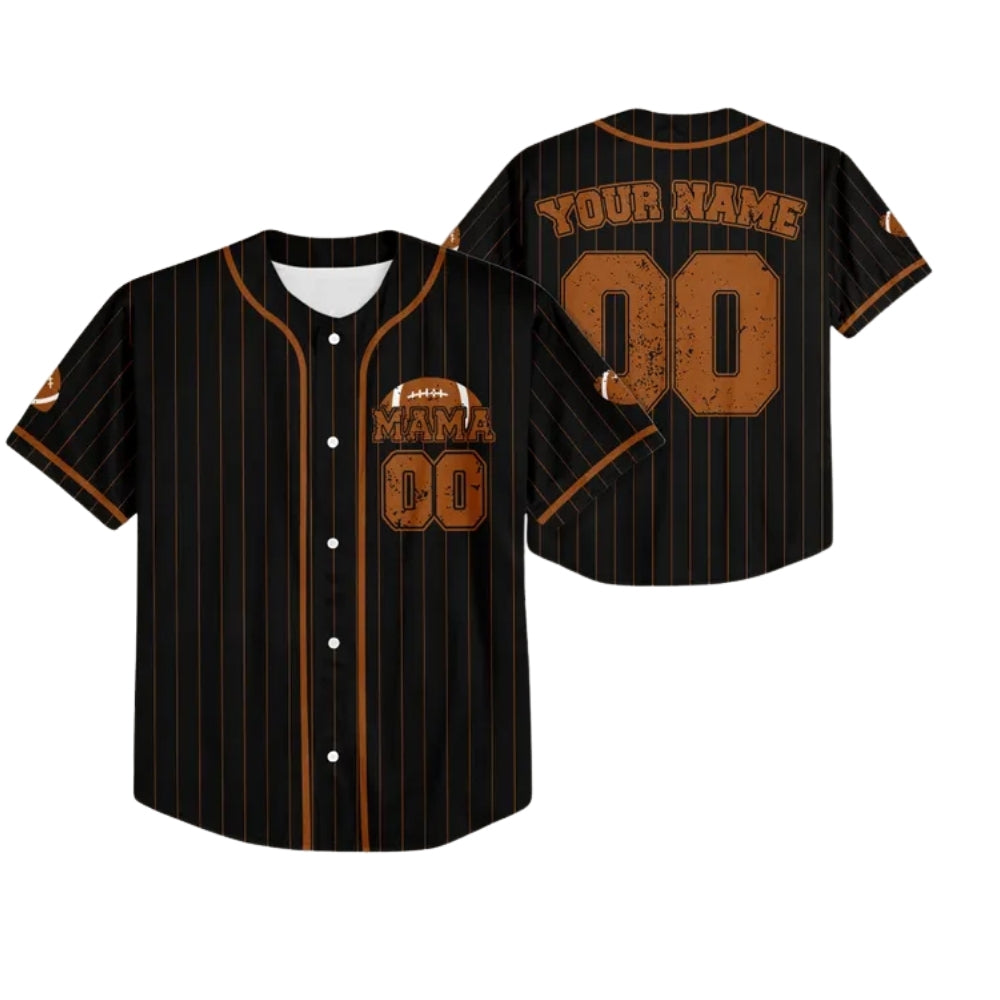 Custom One Football 1st Birthday Family Matching Baseball Jersey, Custom First Birthday Family Baseball Shirts ET0702