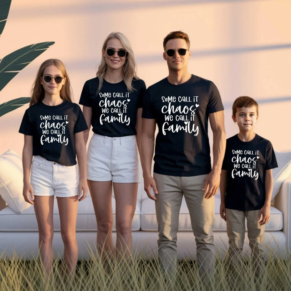 Some Call It Chaos We Call It Family Matching Family T Shirts, Funny Matching Shirts For Family ET0276