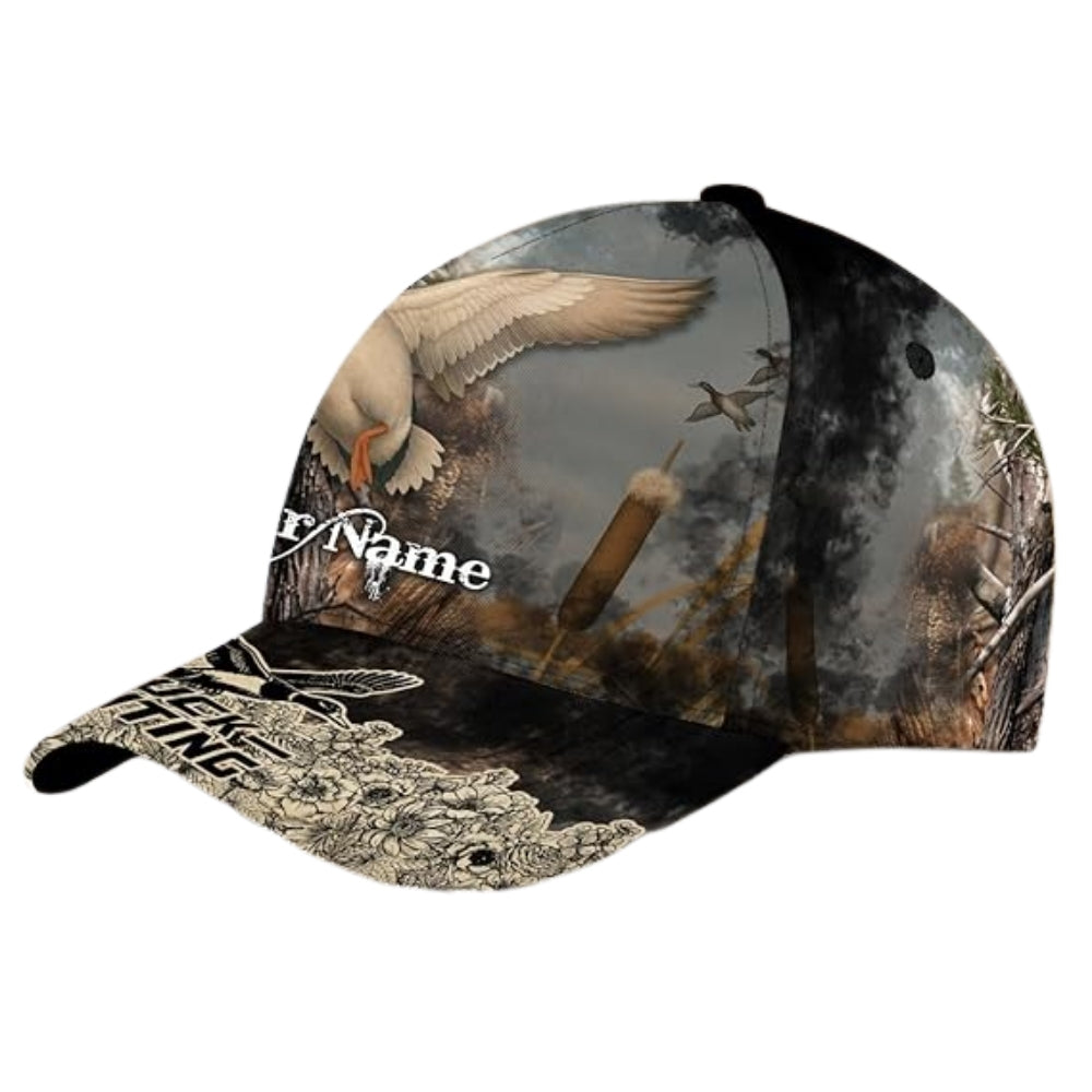 Custom Duck Hunting Baseball Cap, Custom Duck Caps For Hunter Lovers CP0244
