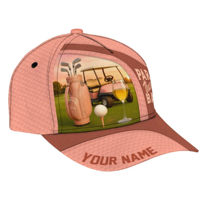 Custom Par Then Bar Golf Cap, Custom Funny Printed Golf Hat Cap CP0331