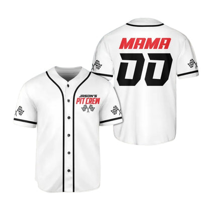 Fast One Two Fast Custom Racing Car Family Matching Baseball Jersey, Custom 1st 2nd Birthday Matching Baseball Shirts For Family ET0704