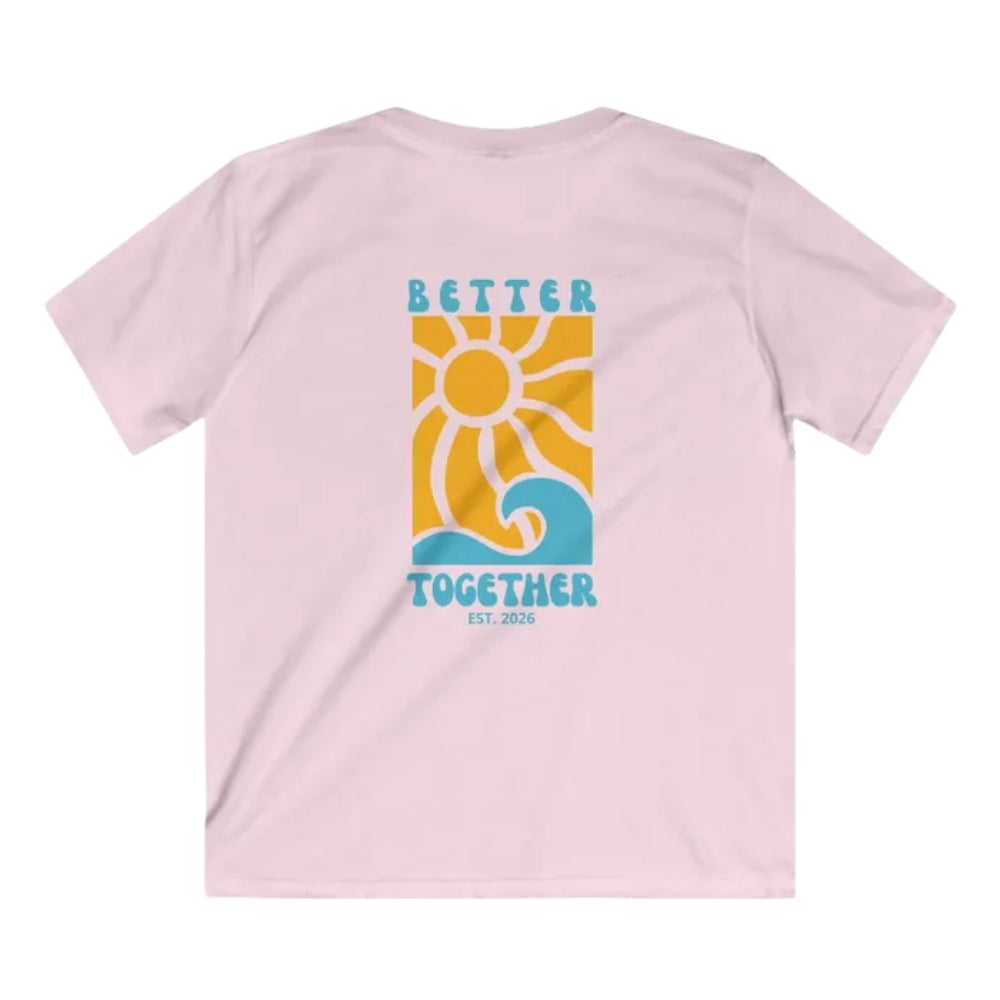 Better Together Custom Retro Flower Dad And Son Matching T Shirt, Custom Father's Day Matching Shirts For Dad Son ET0846