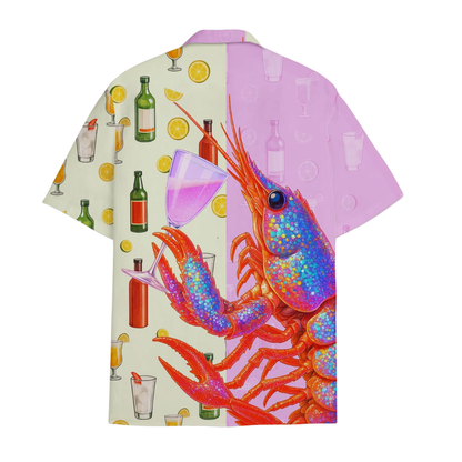 Lobster Cocktail Hawaiian Shirt For Men Women, Lobster Beach Hawaiian Shirts HE0351