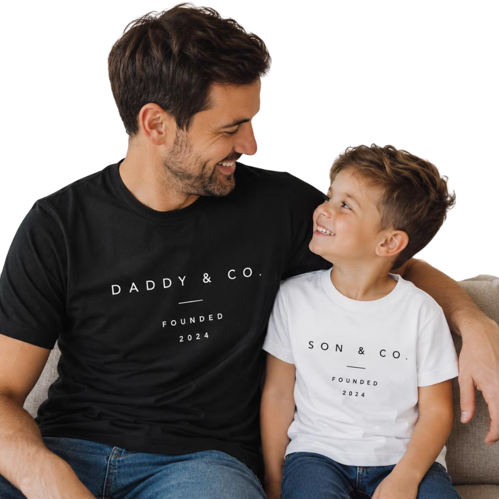 Personalized Co. Founded Family Matching T Shirt, Custom Family Shirts ET1233