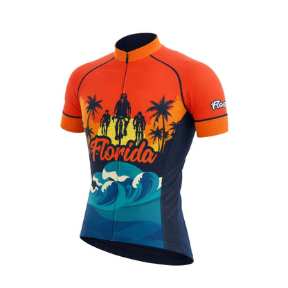Men's Florida Short Sleeve Cycling Jerseys, Florida Cycling Jerseys CZ0120