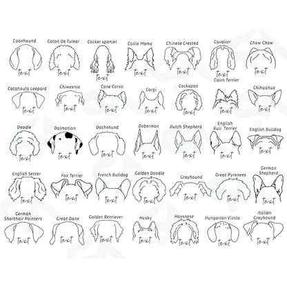 Custom Dog Ears Baby Romper Sweatshirt, Custom Dog Romper Baby Sweaters BB0460