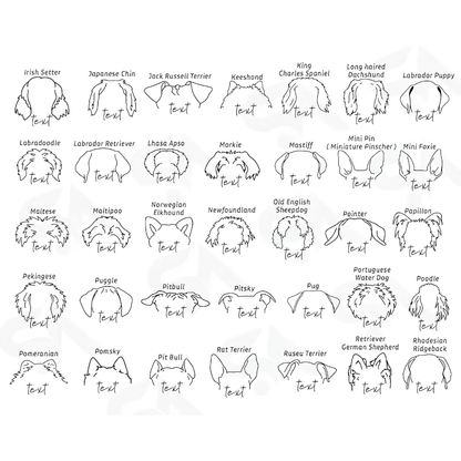 Custom Dog Ears Baby Romper Sweatshirt, Custom Dog Romper Baby Sweaters BB0460