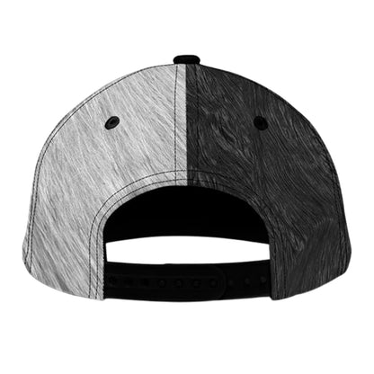 Personalized Name Wolf Baseball Cap, Custom Wolf Lovers 3D Printed Caps Hats CP0246