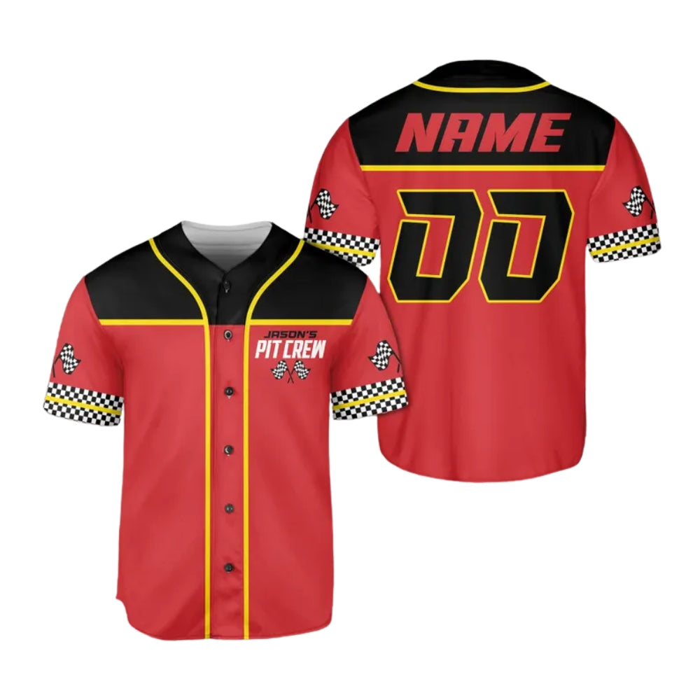 Fast One Two Fast Custom Family Race Car Matching Baseball Jersey, Custom Birthday Matching Family Baseball Shirts ET0705