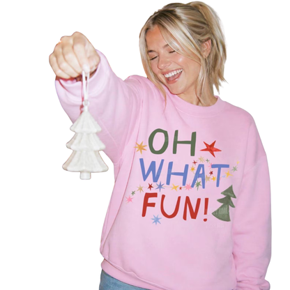 Oh What Fun Xmas Sweatshirt For Women Men, Christmas Sweatshirt 2D1118