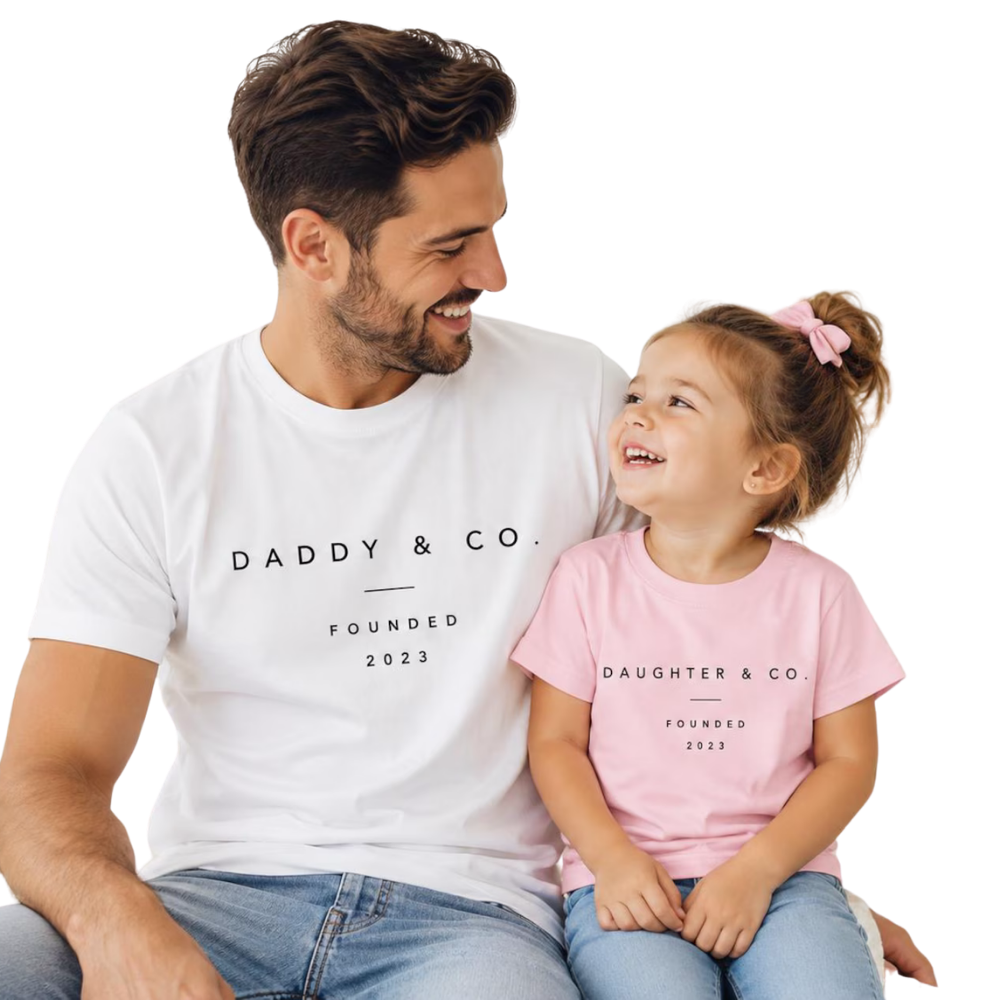 Personalized Co. Founded Family Matching T Shirt, Custom Family Shirts ET1233