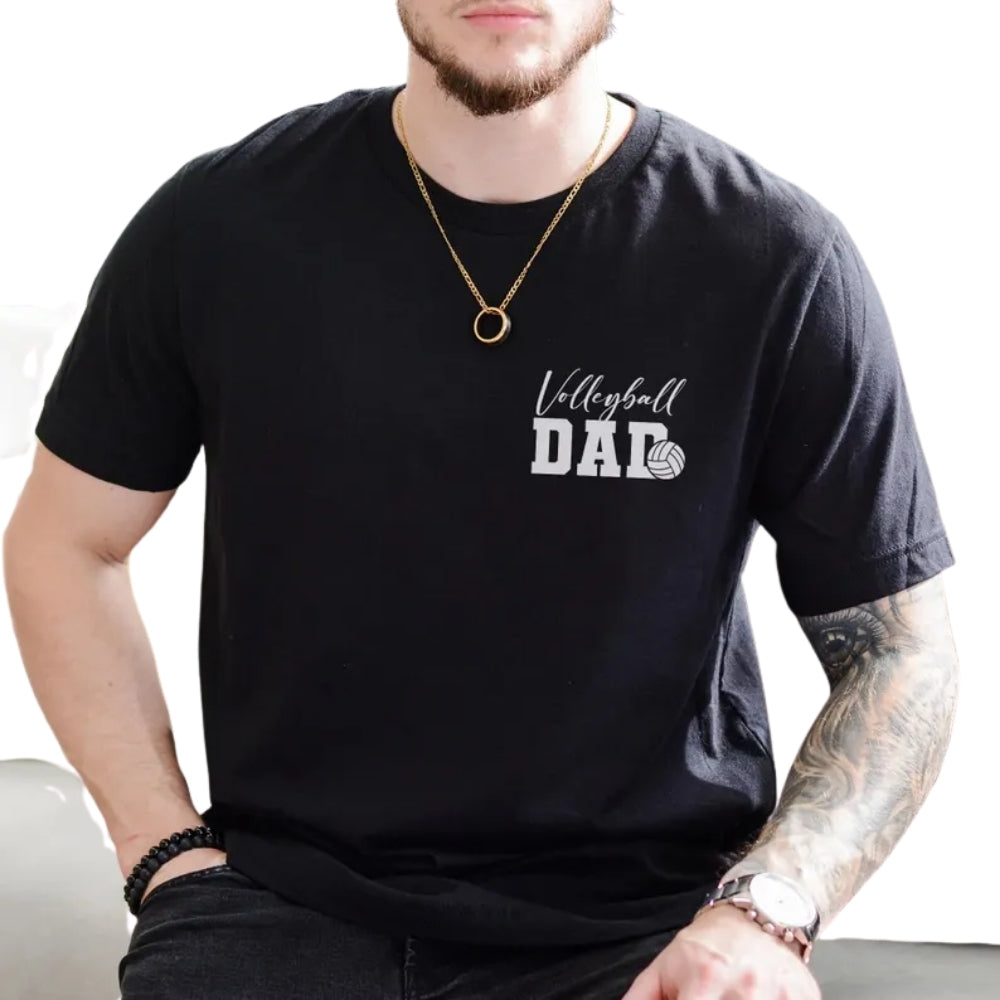Custom Volleyball Dad Matching Family T Shirts, Custom Volleyball Family Shirts ET0563