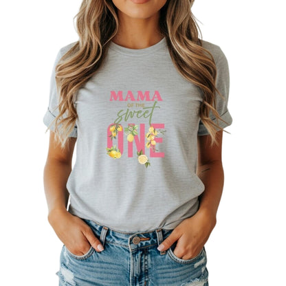 Sweet One Lemon First Birthday Personalized Matching Family T Shirt, Custom 1st Birthday Lemon Family Shirts ET1067