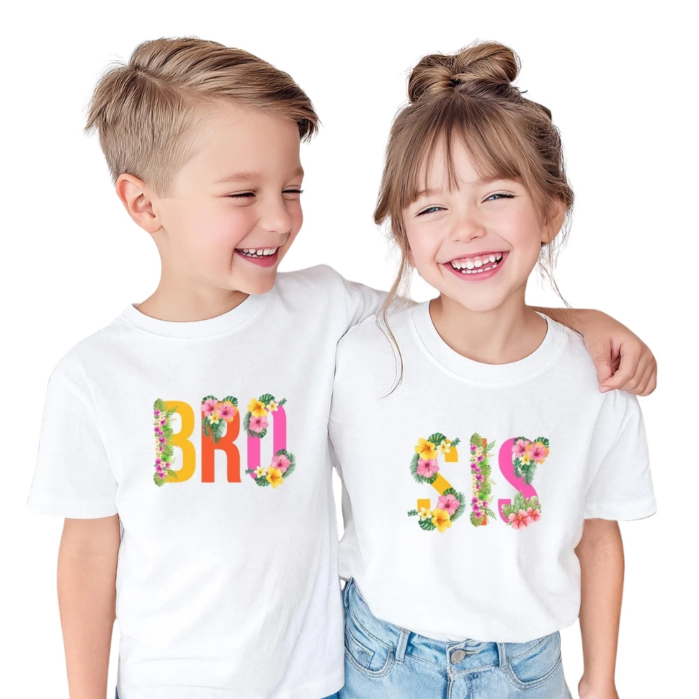 Custom Floral Matching 1st Birthday Family T Shirts, Custom Floral First Birthday Shirts For Family ET0283