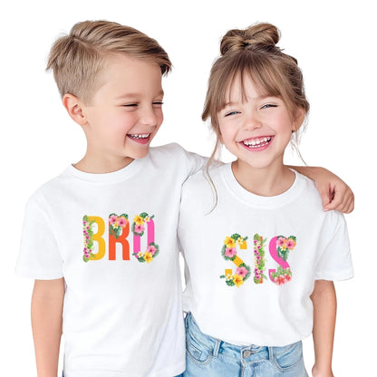 Custom Floral Matching 1st Birthday Family T Shirts, Custom Floral First Birthday Shirts For Family ET0283