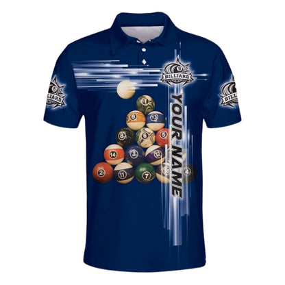 Custom Green Billiard Team Polo Shirt Mens, Custom Pool Billiard Shirts BIZ0236