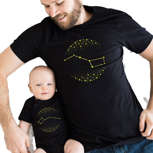 Big Dipper Little Dipper Matching Dad And Son T Shirts For Father Day, Space Lover Matching Shirts For Father And Me ET0875