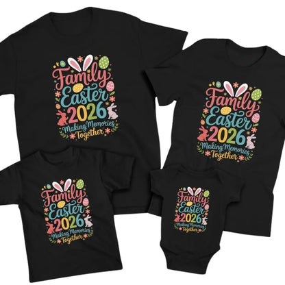 Family Easter Making Memories Together Matching T Shirts, Custom Easter Shirts For Family ET0140