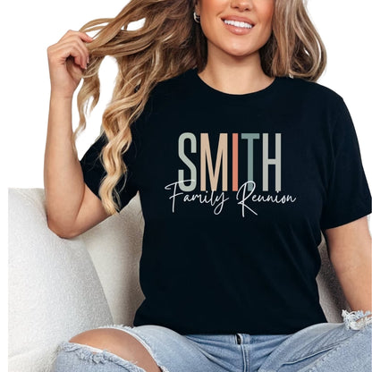 Custom Name Family Reunion Matching T Shirts, Personalized Reunion Shirts For Family ET0427
