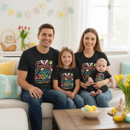 Family Easter Making Memories Together Matching T Shirts, Custom Easter Shirts For Family ET0140