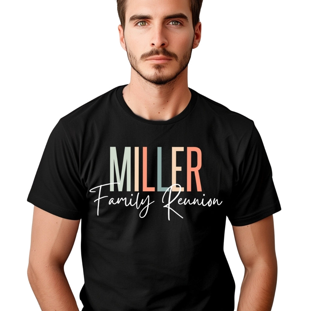 Custom Name Family Reunion Matching T Shirts, Personalized Reunion Shirts For Family ET0427