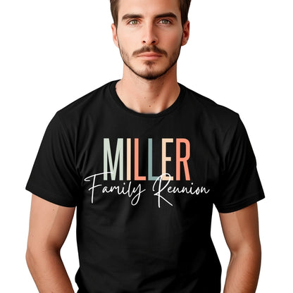 Custom Name Family Reunion Matching T Shirts, Personalized Reunion Shirts For Family ET0427