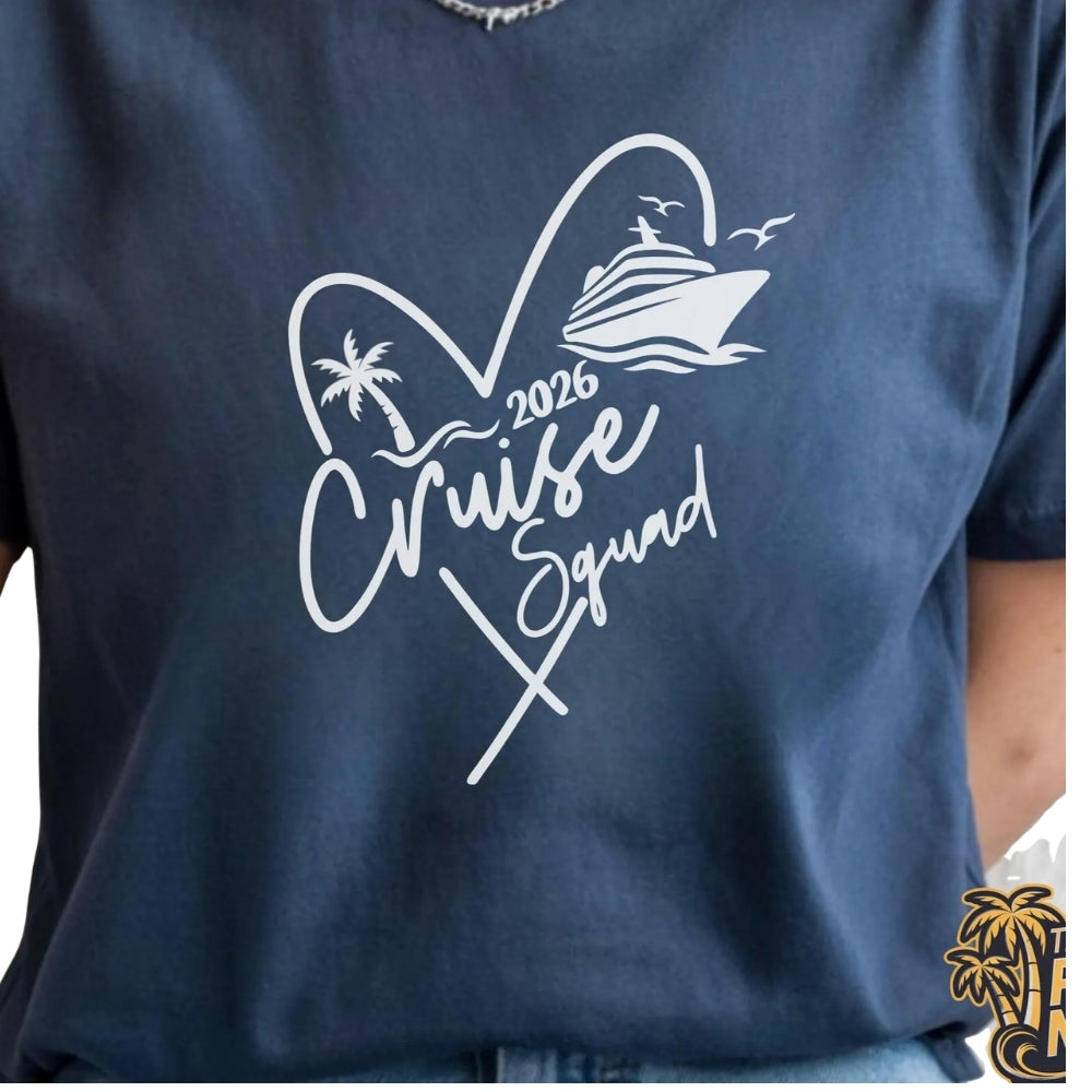 Cruise Squad Matching Family T Shirts, Cruise Trip Matching Shirts For Family ET0285
