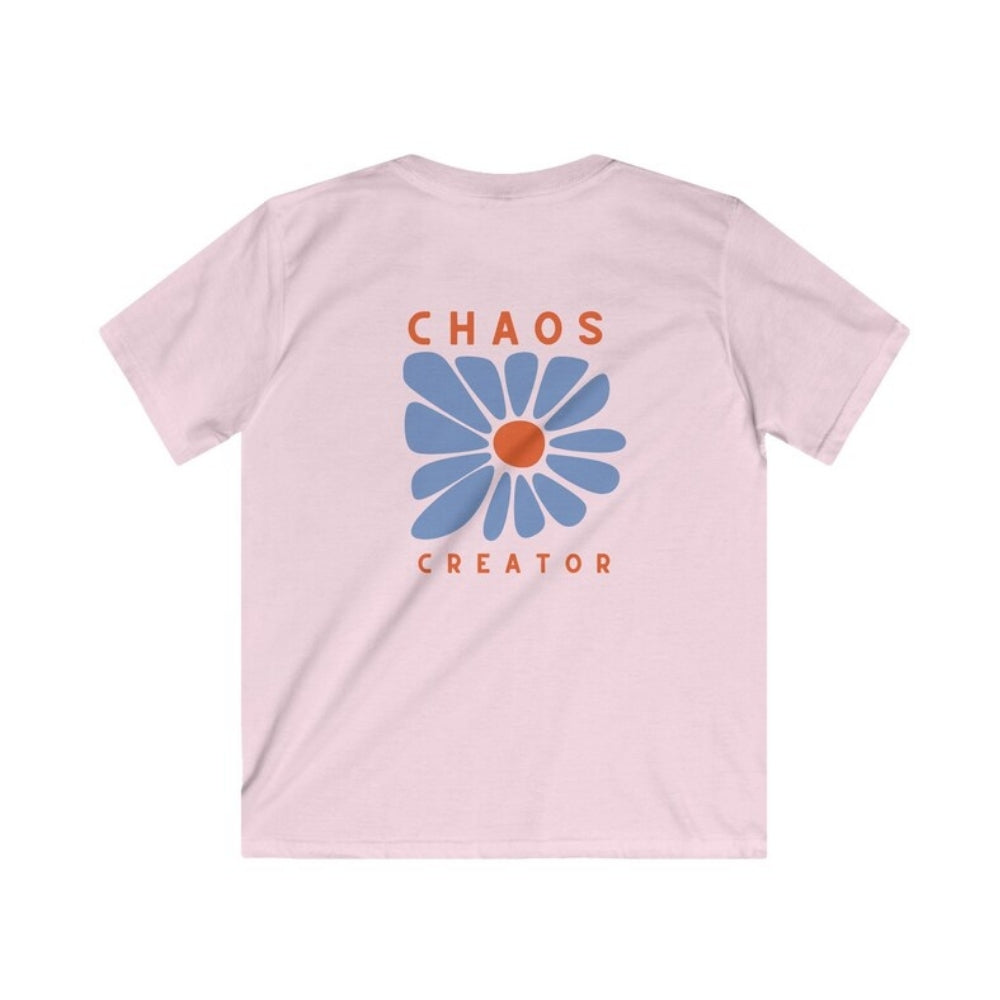 Chaos Creator Chaos Coordinator Flower Matching Dad Son T Shirt, Retro Flower Funny Matching Shirt For Dad And Child ET0972