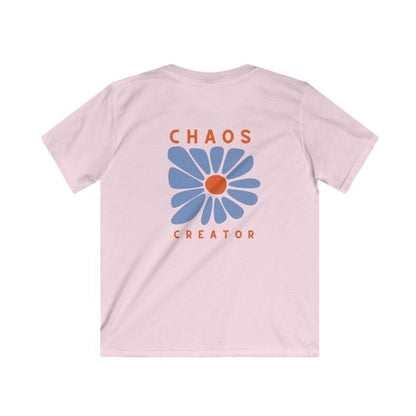 Chaos Creator Chaos Coordinator Flower Matching Dad Son T Shirt, Retro Flower Funny Matching Shirt For Dad And Child ET0972