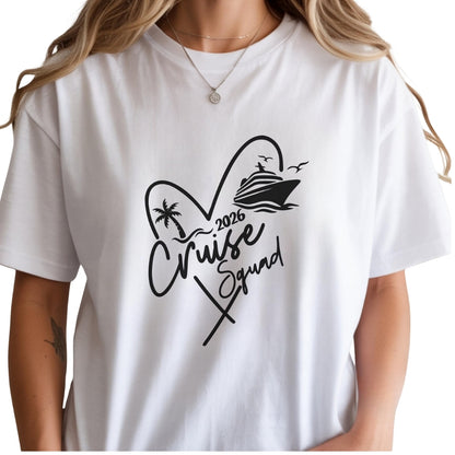 Cruise Squad Matching Family T Shirts, Cruise Trip Matching Shirts For Family ET0285