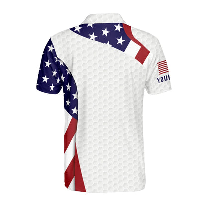 250th Anniversary 1776-2026 US Flag Golf Polo Shirt For Men, 4th Of July Golf Shirts GM0443