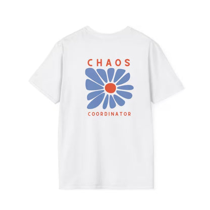 Chaos Creator Chaos Coordinator Flower Matching Dad Son T Shirt, Retro Flower Funny Matching Shirt For Dad And Child ET0972