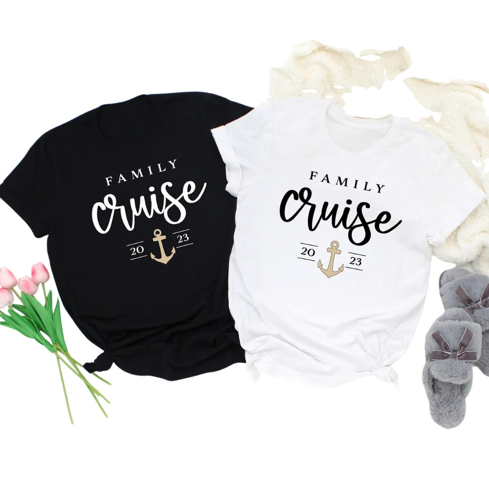 Family Cruise Trip Matching T Shirts, Matching Cruise Vacation Family Shirts ET0286