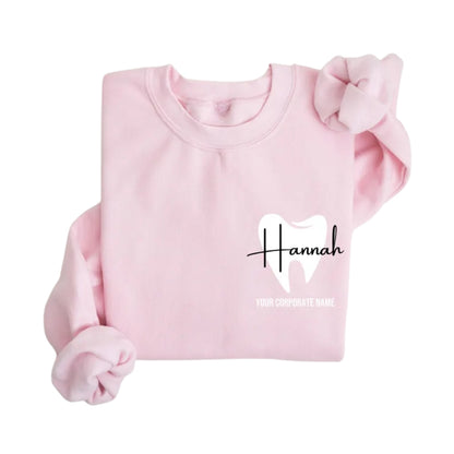 Custom Dental Office Sweatshirt, Custom Sweatshirt For Dentist 2D0385