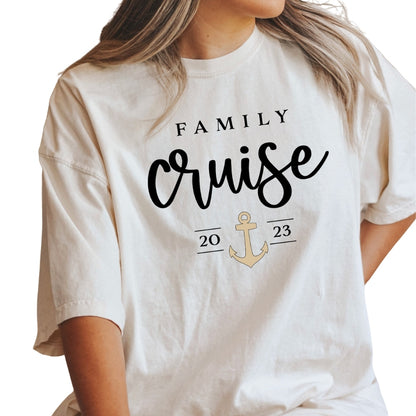 Family Cruise Trip Matching T Shirts, Matching Cruise Vacation Family Shirts ET0286