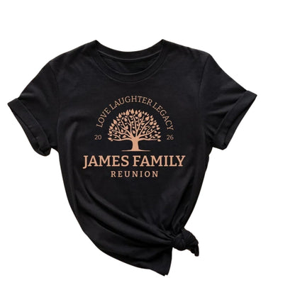 Custom Family Reunion Matching T Shirts, Custom Reunion Shirts ET0429