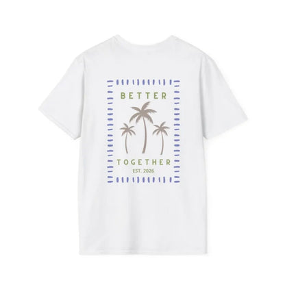 Better Together Custom Year Retro Tropical Matching Dad Son T Shirt, Custom Retro Matching Family Shirts ET1039