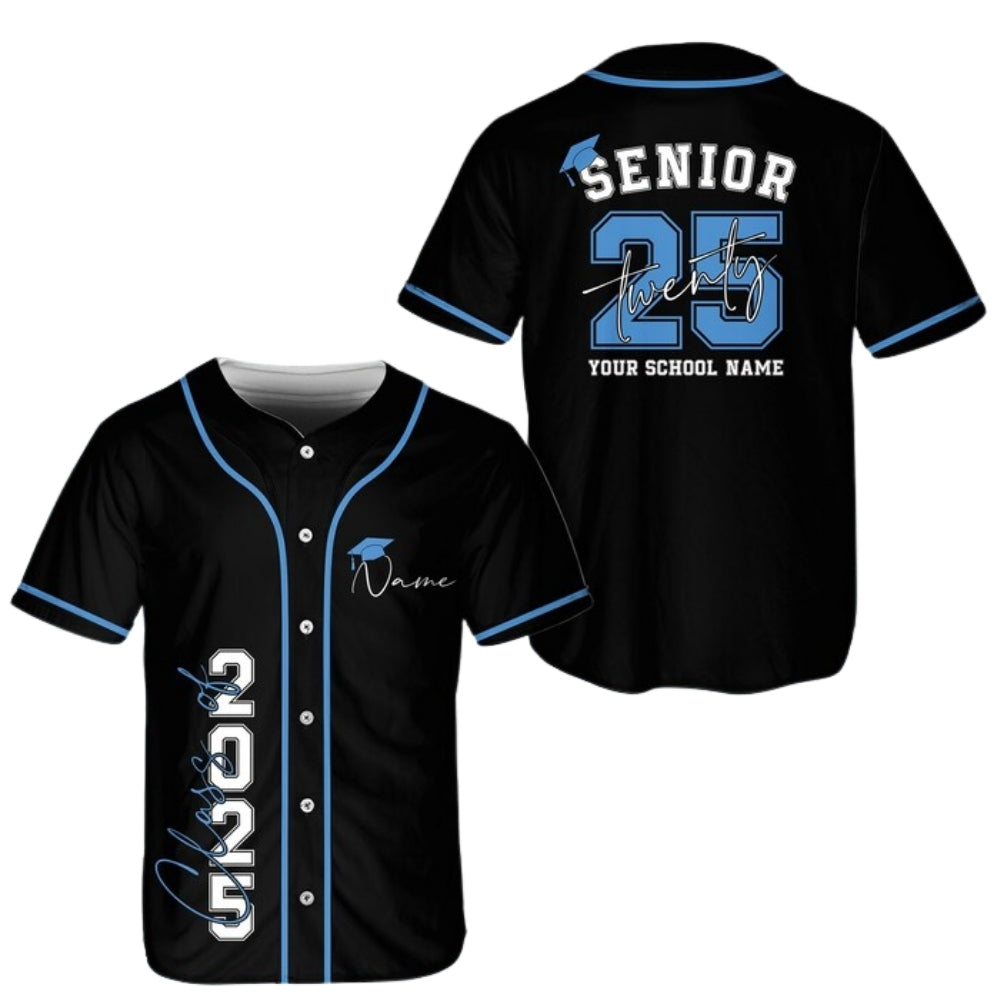 Personalized Class Of Graduation Matching Family Baseball Jerseys, Personalized Senior Baseball Jerseys For Family ET0710