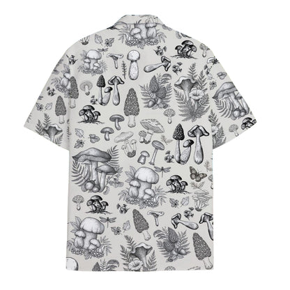 Vintage Mushroom Hawaiian Shirt For Men Women, Mushroom Hawaiian Shirts HE0085