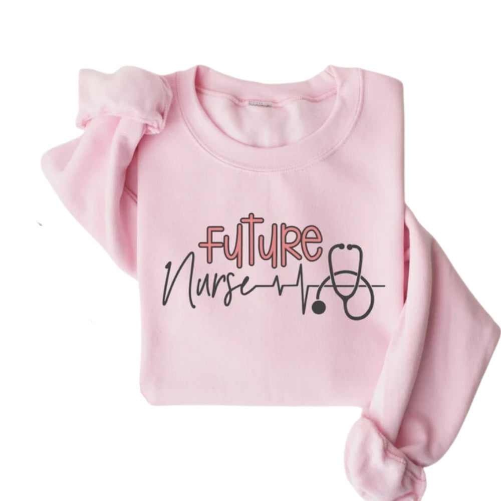 Future Nurse Sweatshirt, Nursing School Sweatshirt 2D0770