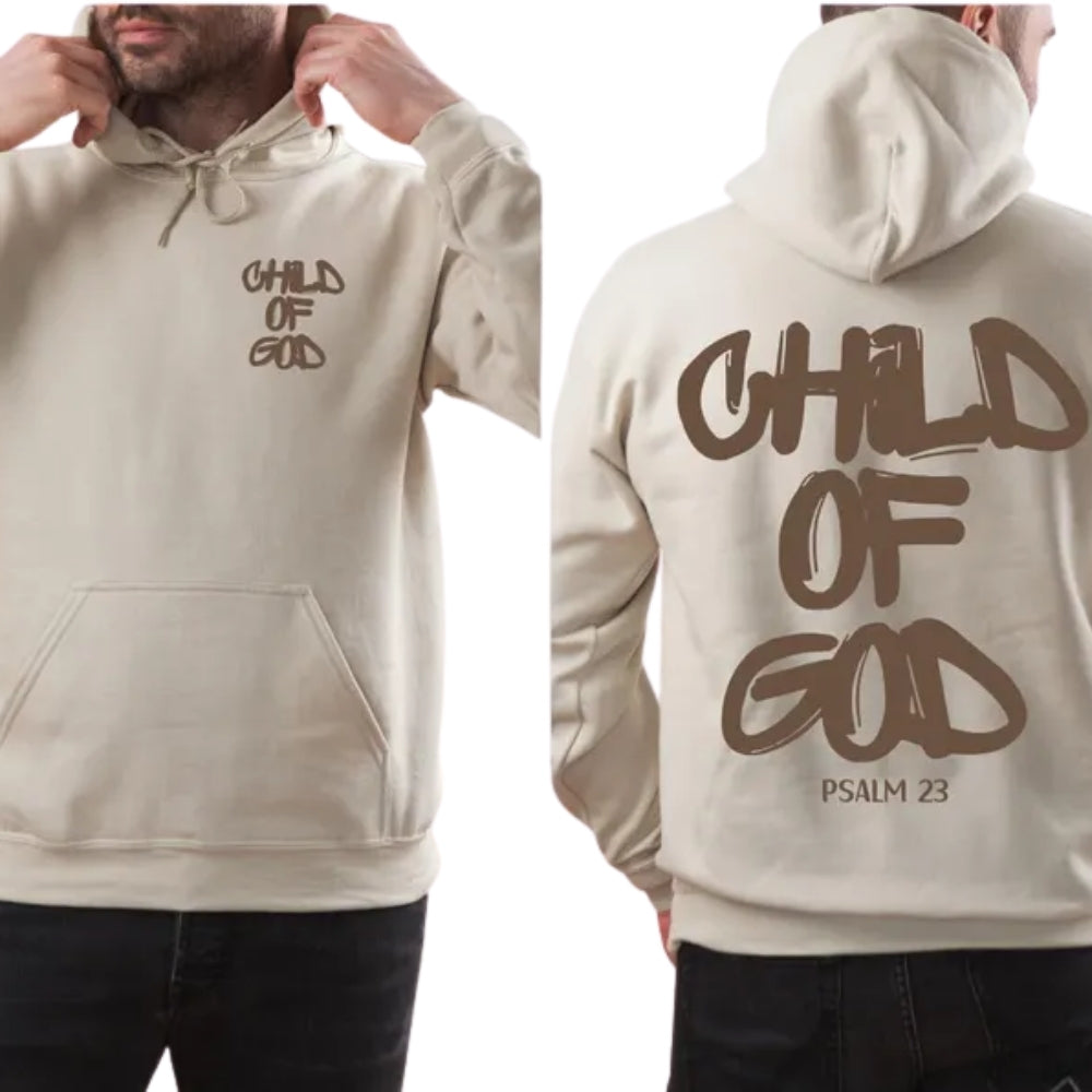 Child Of God Psalm 23 Hoodie, Christian Jesus Hoodie 2D0280