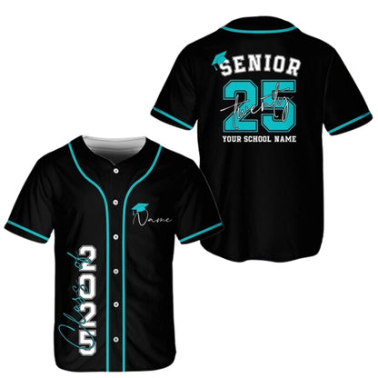 Personalized Class Of Graduation Matching Family Baseball Jerseys, Personalized Senior Baseball Jerseys For Family ET0710