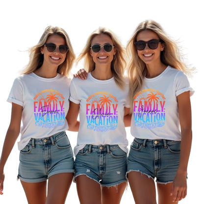 Making Memories Together Family Vacation Custom Matching Family T Shirts, Personalized Family Vacation Shirts ET0145