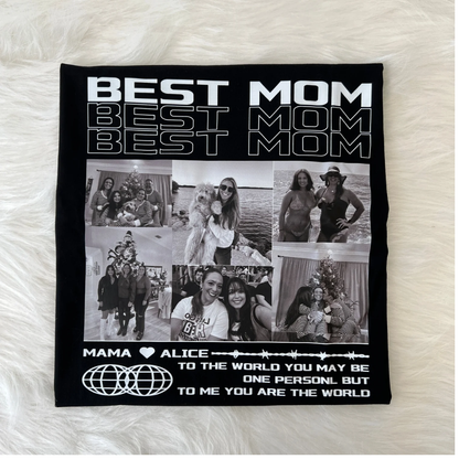 Custom Best Mom Photo Hoodie, Custom Mother Hoodies With Picture 2D1012