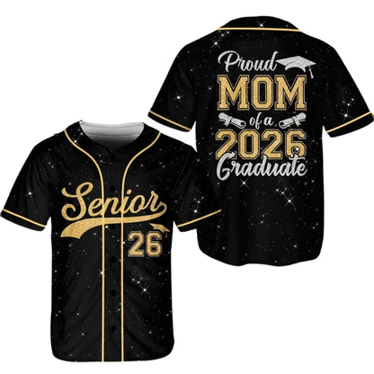 Custom Matching Senior Family Baseball Jersey, Personalized Graduation Matching Baseball Shirts For Family ET0711