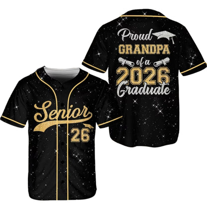 Custom Matching Senior Family Baseball Jersey, Personalized Graduation Matching Baseball Shirts For Family ET0711