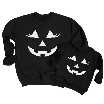 Halloween Mommy And Me Matching Sweatshirt, Halloween Sweatshirt For Family ET1439