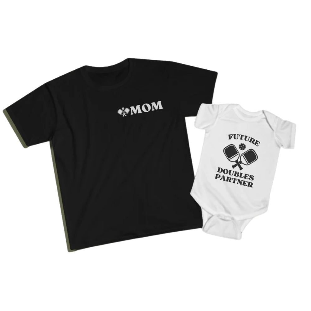 Future Doubles Partner Matching Pickleball Dad And Son T Shirt, Matching Family Pickleball Shirts For Father Day ET0654