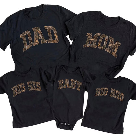 Matching Camo Family T Shirt, Camo Family Shirts ET1080